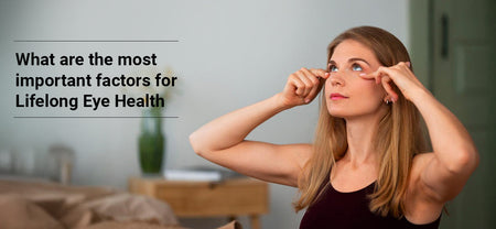 Omega 3 | Girl maintaining good eye health to reduce eye fatigue | Healthyr U