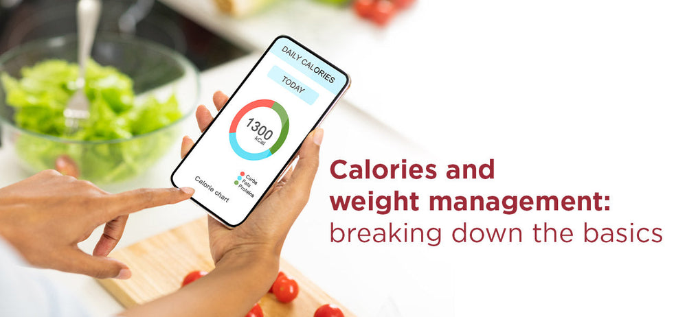 A phone showing the maintenance calorie calculator to track lean body transformation