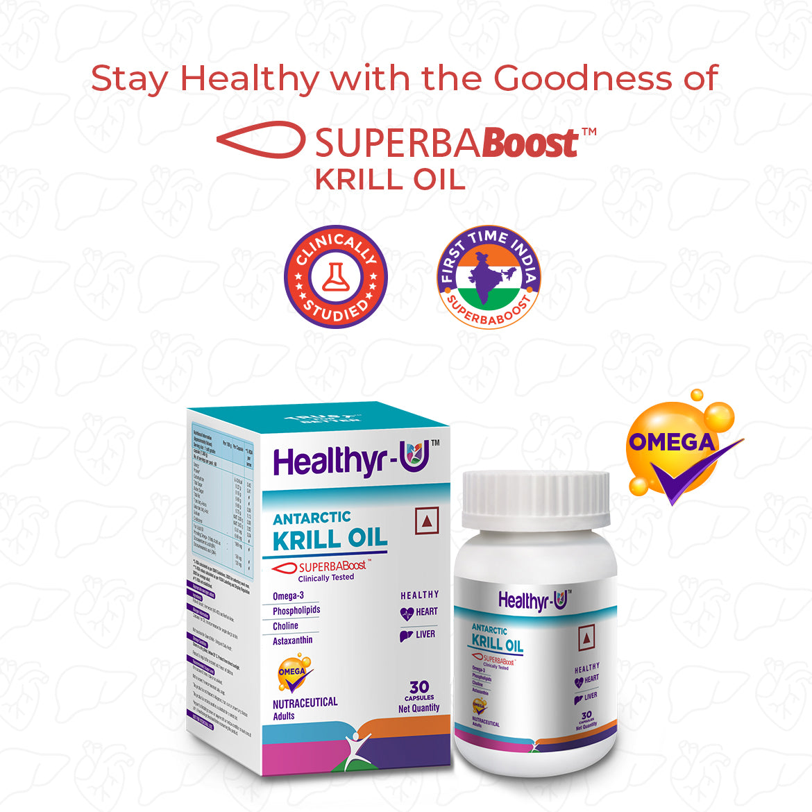 Antarctic SuperbaBoost Krill Oil Capsules