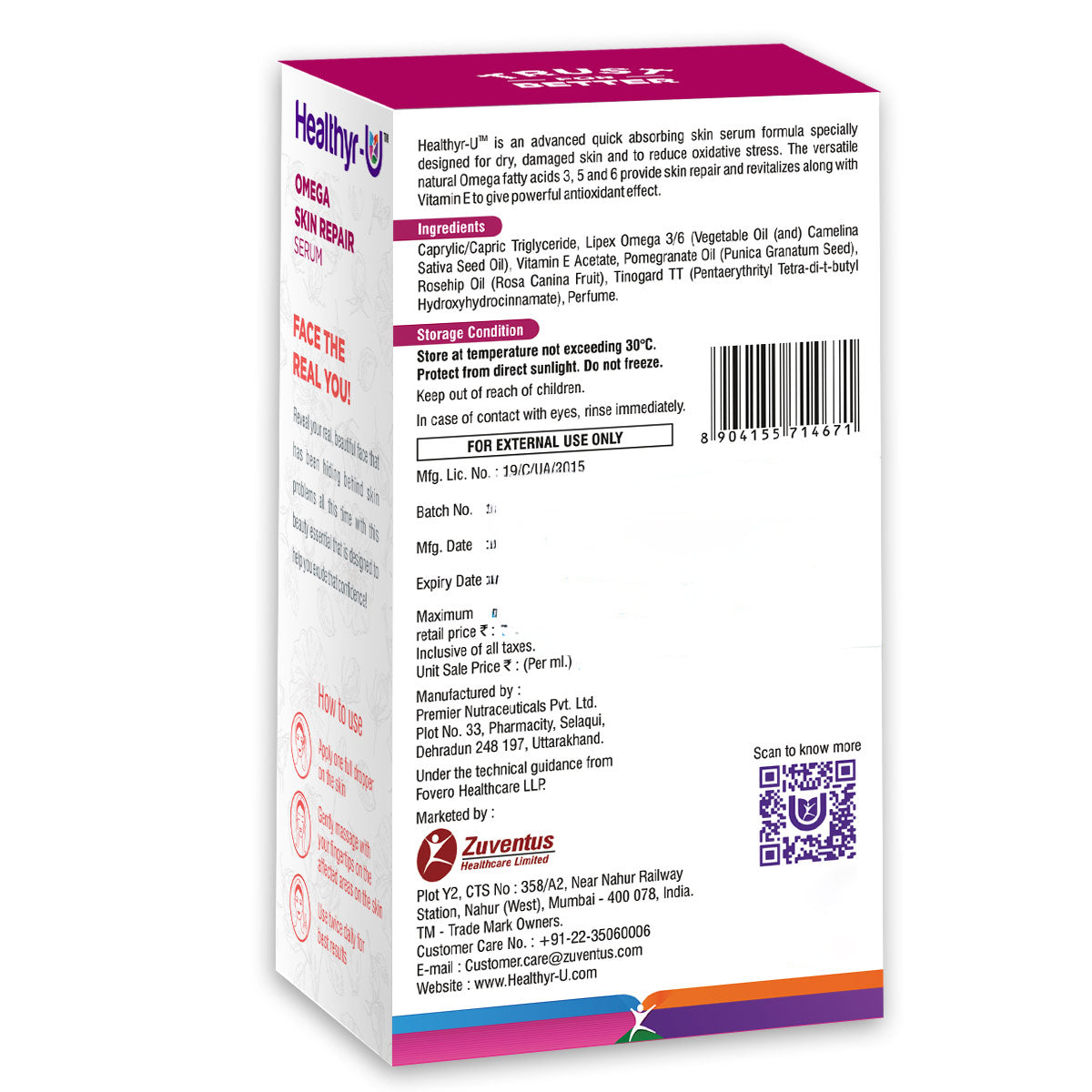 Omega Skin Repair Serum